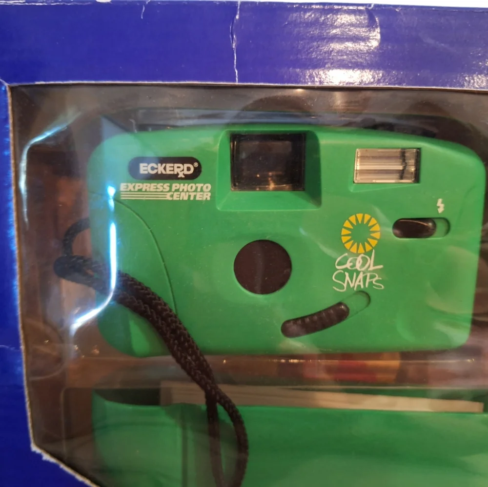 Vintage Eckerd Cool Snaps Kids Photo Club Film Camera Gift Set NIB